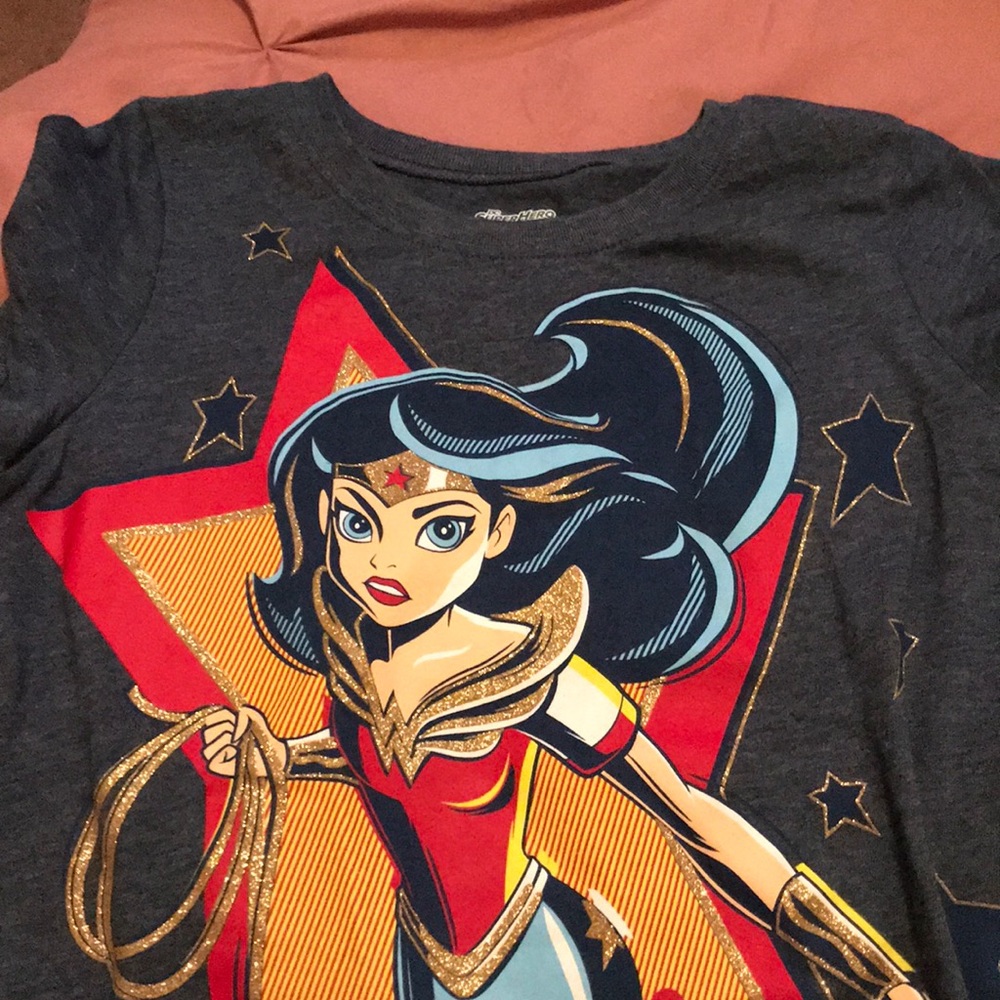 Girls super hero girls shirt
